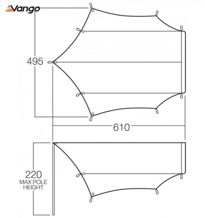 Shelters & Tarps Vango Family Shelter