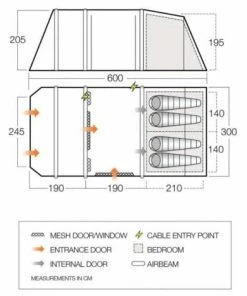 Vango Joro Air 450 Sentinel Eco (2022) 2022 Tents