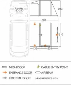 Drive Away Awnings Vango Kela V Air Low (2022)