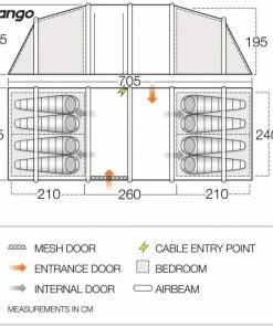 Tents Vango Longleat II Air 800 XL