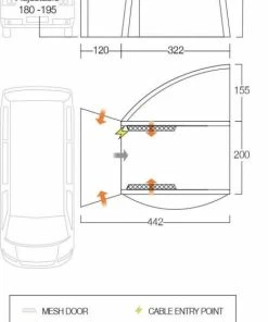 Vango Magra VW Drive Away Air Awning