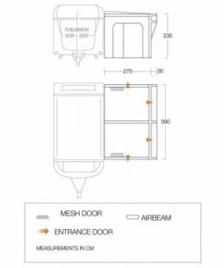 Awnings Vango Riviera Air 390 Elements ProShield (2022)