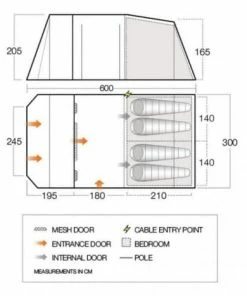 Vango Stargrove II 450 (2022) Tents