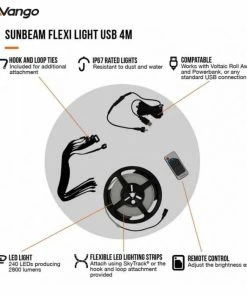 Lighting Vango Sunbeam 4M USB Flexi Light