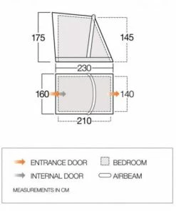 Vango Tall Annex All Season - Riviera (2022)