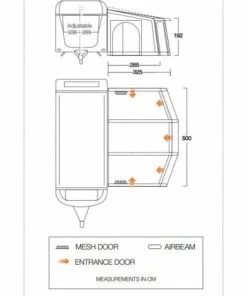 Awnings Vango Tuscany Air 500 Elements ProShield (2022)