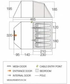 2022 Tents Vango Winslow II 500 (2022)