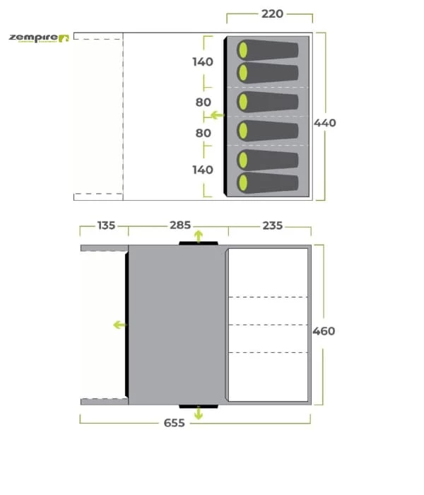 Zempire Evo TXL V2 (2022) Tents